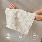 Simple&Opulence 6 Piece Luxury Towel Set, 100% Cotton Bathroom Towels - Image 7
