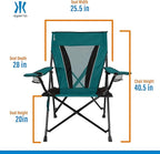 Kijaro XXL Dual Lock Portable Camping Chair - Supports Up to 400lbs - Enjoy The Outdoors in a Versatile Folding Sports & Outdoor Chair - Image 3