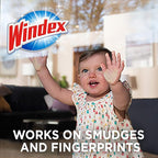 Windex Wipes Glass Cleaning Ammonia Free, Pre-Moistened Wipes - Image 3