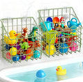 2 PackBath Toy Organizer, Wall Mounted Shower Storage Basket by Greentainer
