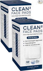 Clean Skin Club Clean² Pads 2.0 Guaranteed Not to Shed & Tear, Unique Triple by CLEANSKINCLUB