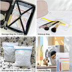 9 Pack Laundry Bag, Mesh Laundry Bags - Image 6