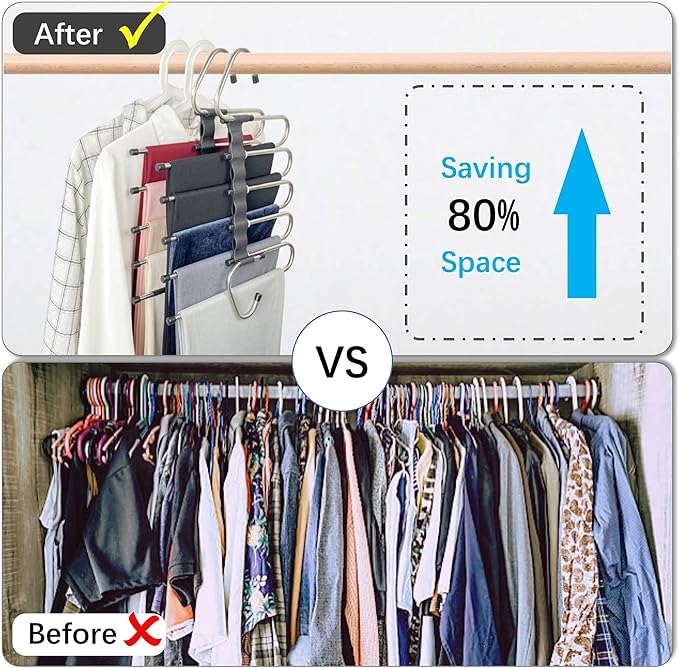 Magic Pants Hangers Space Saving - Image 2