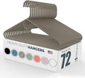 Neaties Heavy Duty Clothes Hangers 50+ Pack – Made in The USA – 8lb Capacity by NeatiesHangers