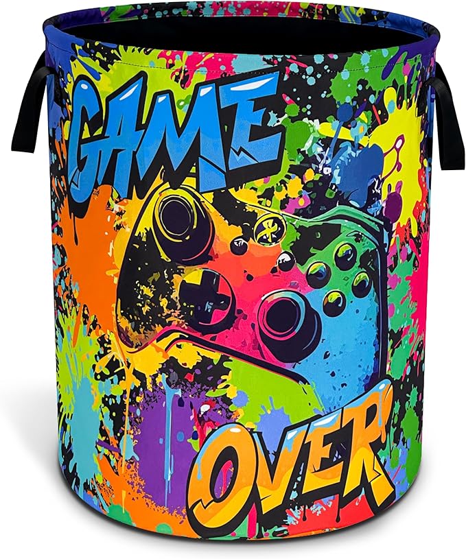 Game Joystick Laundry Basket Gamepad Oxford Cloth Laundry Hamper Funny by Unknown