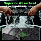 Bath Wipes Shower Cleaning Cloths, Premium Car Drying Towel | Ultra Absorbent - Image 4