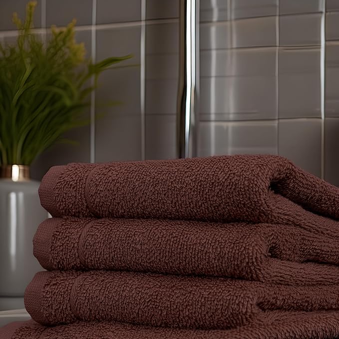 Tens Towels Pack of 12 Washcloths, 12 x 12 Inches, Lighter Weight, Quick to Dry - Image 5