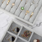 Fixwal Jewelry Organizers and Storage, 14in Stackable Jewelry Drawer Organizer - Image 5