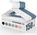 Neaties Plastic Hangers 100+ Pack – Made in The USA – 6lb Capacity Standard by NeatiesHangers