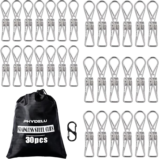 Stainless Steel Laundry Clothes Pins Heavy Duty Outdoor, Clothespins by %E2%97%8FYourmostsincerefriend