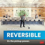 3M Easy Trap Sweep and Dust Sheets, 2 Rolls of 250 5" x 6" Sheets, Disposable - Image 9