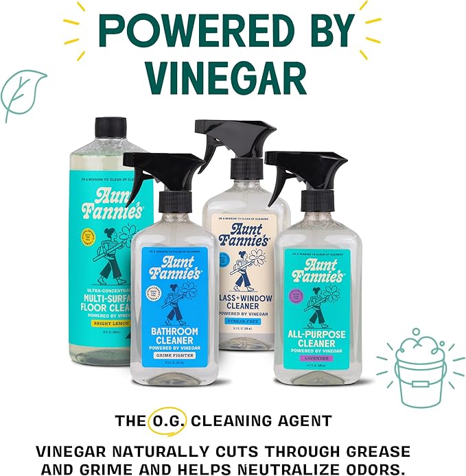 Aunt Fannie's Extra Strength Cleaning Vinegar, 64 Ounce, No Added Scents - Image 3