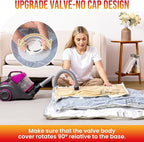 TAILI 10 Pack Vacuum Storage Bags, Jumbo Vacuum Seal Bags - Image 4