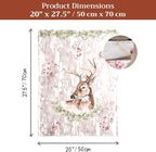Maison d' Hermine Kitchen Towels Set of 3 100% Cotton 20" x 27.5" Reusable - Image 7
