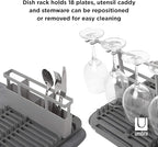 Umbra Udry Dish Rack with Dry Mat - Image 5
