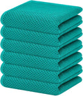 Homaxy 100% Cotton Waffle Weave Kitchen Dish Towels, Ultra Soft Absorbent Quick by Homaxy