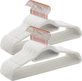 Gray Velvet Hangers 30 Pack by BGRQRIQ