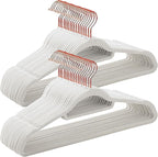 Gray Velvet Hangers 30 Pack by BGRQRIQ