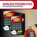 Command Outdoor Light Clips, 40 Clear and 48 Strips, Damage Free Hanging - Image 8