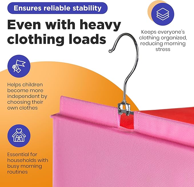 Handy Laundry Hanging Clothes Organizer - Image 5