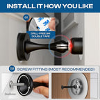 OmHome Magnetic Door Stop Soft Magnetic Door Catch, Magnetic Door Stoppers - Image 4