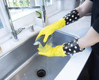 Glam Gloves Diswasher's Thick Latex Gloves - Image 3