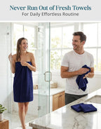 Casa Platino 100% Cotton Bath Towels - Image 5