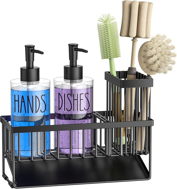 MASADI Kitchen Dish Soap Dispenser Set - Image 8