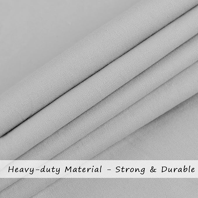 Cotton Canvas Laundry Bag with Handles & Drawstring Straps, Heavy Duty Extra - Image 5