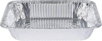 GUSTO [30 Count 9x13 Inch Aluminum Pans, Half Size Deep Steam Foil Pans - Image 2
