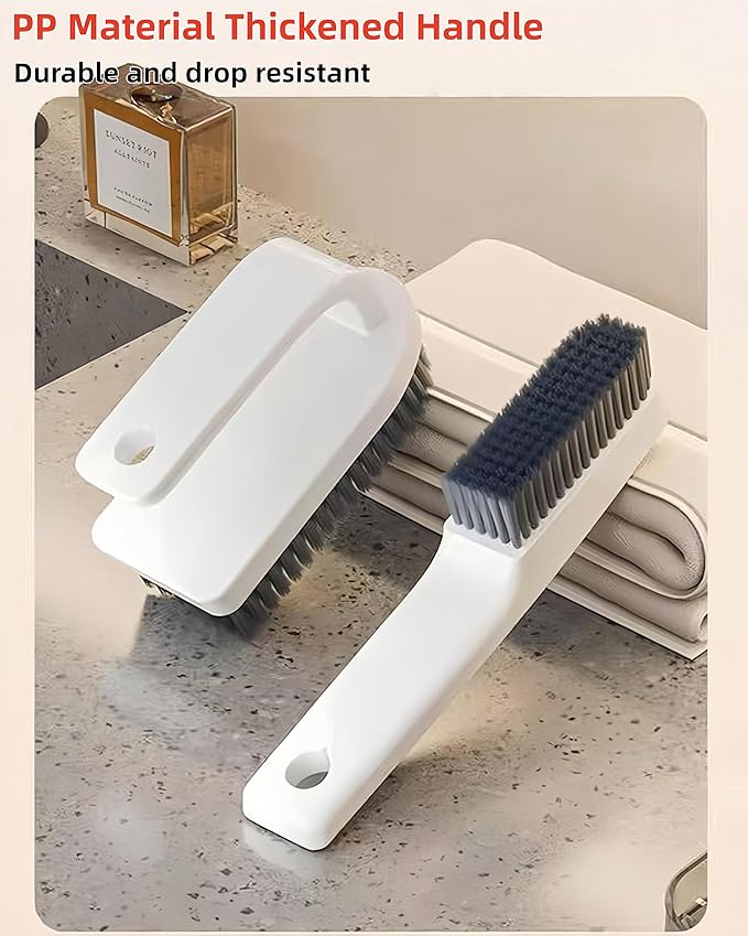 2 Pack Scrub Brush Laundry Cleaning Brush Soft Bristle Household Cleaning - Image 2