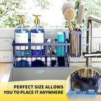 Cisily Navy Blue Sink Caddy Organzier - Image 2