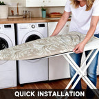 Ironing Board Cover 15"x54" Standard Size Replacement Thick Iron Board Covers - Image 4