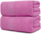 Fluffy Cotton Bath Towels Set650GSM, 2-Piece Set, Thickened and Enlarged - Image 4