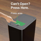 N. NETDOT 3 Pack 10L/2.6 Gal Bathroom Trash Can - Image 7