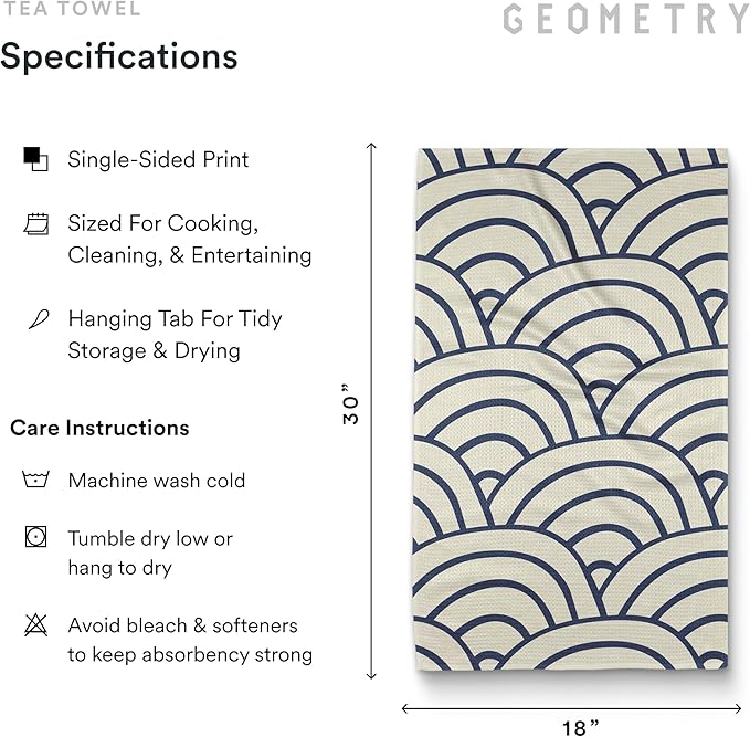 GEOMETRY Kitchen Tea Towels - Image 6