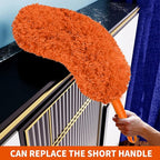 Cobweb Duster with Extension Pole, Cleaner Outdoor 110" Telescoping Extended - Image 7
