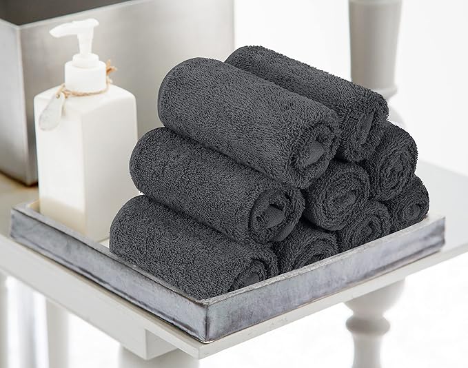 Utopia Towels Cotton Washcloths Set, 100% Ring Spun Cotton, Premium Flannel - Image 8