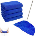 4Pcs Extra Large Microfiber Cleaning Cloths – 30x20 in Mop Towels by Unknown