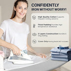 Small Ironing Board Cover and Pad 12.5"x30" Small Iron Board Cover - Image 5