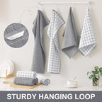 Homaxy Premium Cotton Kitchen Towels 16"x 28", Large Natural Ring Spun 390 GSM - Image 6