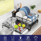 Large Dish Drying Rack, Dish Rack, Dishware Drying, Over Sink & Countertop - Image 8