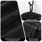 SINLAND Microfiber Facial Cloths Fast Drying Washcloth 8inch x 8inch Absorbent - Image 3