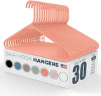 Neaties Plastic Hangers 30 Pack – Made in The USA – 6lb Capacity Standard by NeatiesHangers