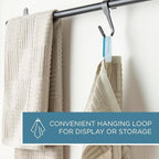 Town & Country Basics Basketweave Antimicrobial Terrycloth Kitchen Towel 4-Pack - Image 6