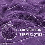 Homaxy 100% Cotton Terry Kitchen Towels, Checkered Designed, Soft and Super - Image 2
