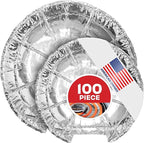Round Electric Stove Burner Covers 6 Inch and 8 Inch Disposable Stove Top by StockYourHome