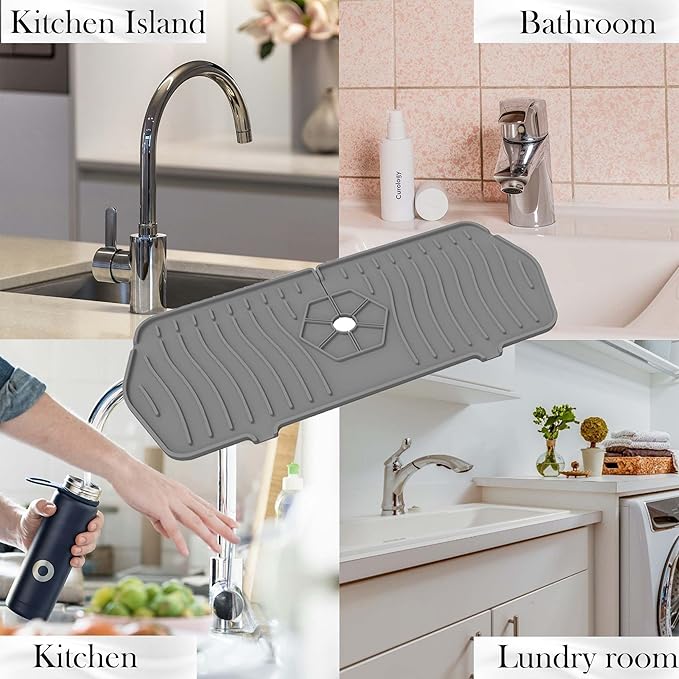 Kitchen Sink Splash Guard, Sink Protectors - Image 2