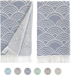 sea me at home Hand Towels for Bathroom, Cotton Kitchen Hand Towels, 100% by seameathome