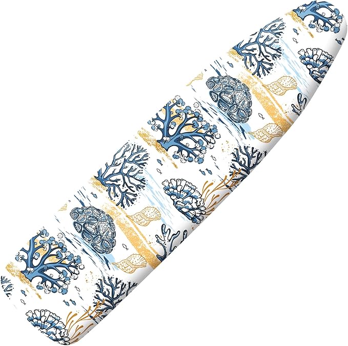 Extra Thick Ironing Board Cover and Pad, 15x54 Ironing Board Cover, Resist by Cliduli